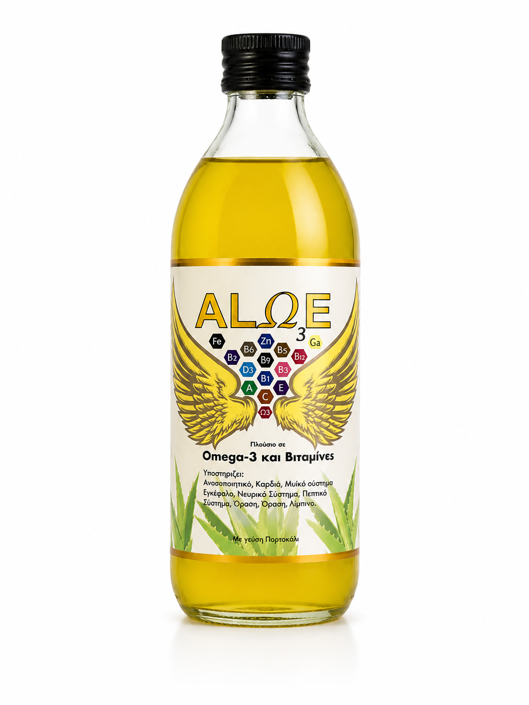 Κρητική Aloe Vera με Ω3 και βιταμίνες 1L
Πόσιμη aloe vera με πορτοκάλι
Aloe vera juice με omega 3
Wellness drink με aloe vera και βιταμίνες
Healthy hydration drink με aloe vera
Aloe vera drink με γεύση πορτοκάλι