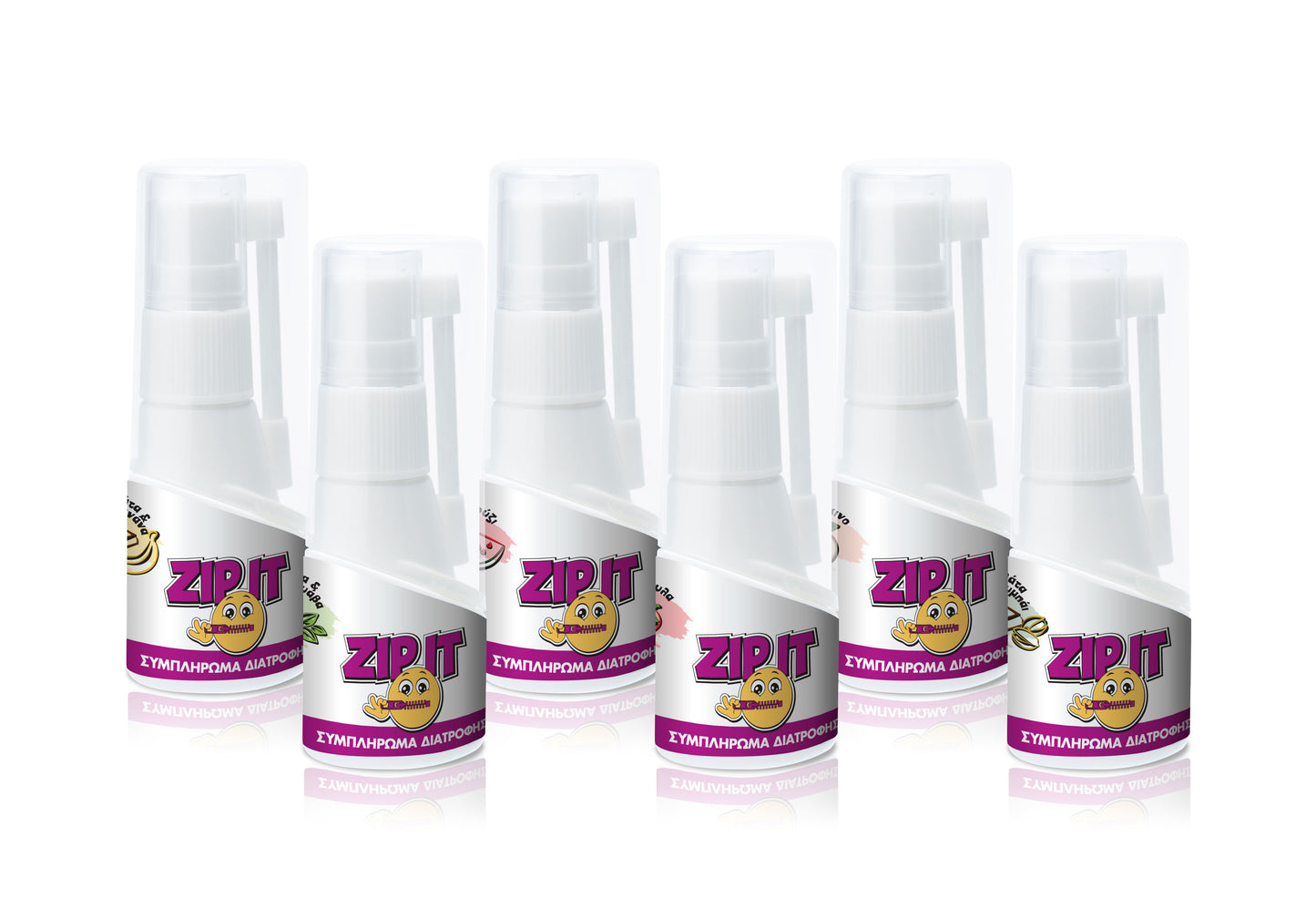 ZIP IT Υπογλώσσιο spray για τον έλεγχο της όρεξης & την απώλεια βάρους με γεύση Φράουλα