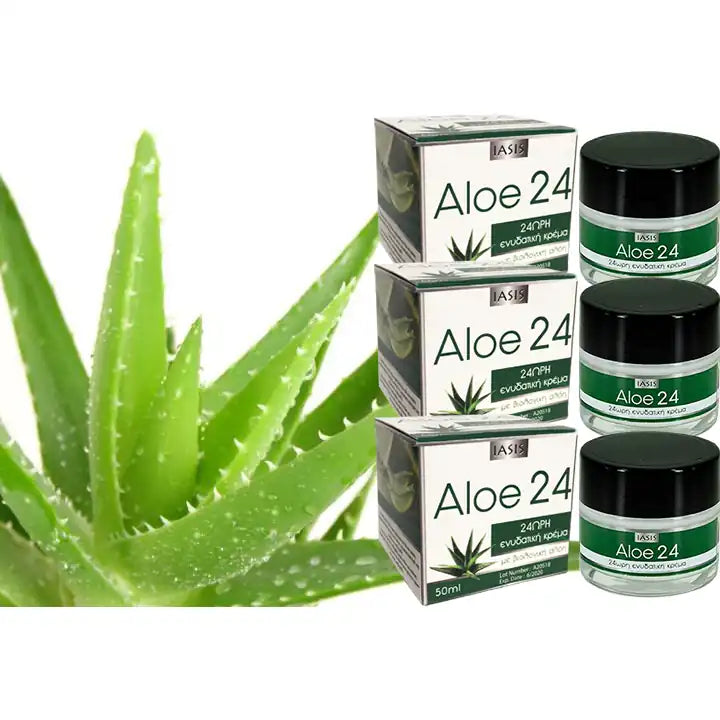 Κρέμα Προσώπου Aloe24 2+1 ΔΩΡΟ