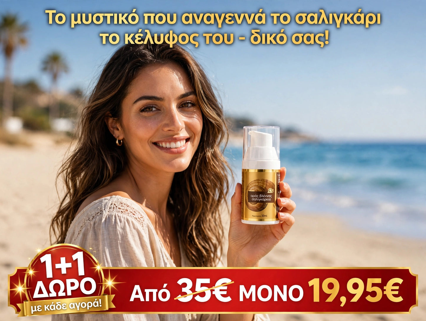 Ο Αυθεντικός Ορός Σαλιγκαριού IASIS 1+1 ΔΩΡΟ | Γέμισμα Ρυτίδων & Ολική Ανάπλαση