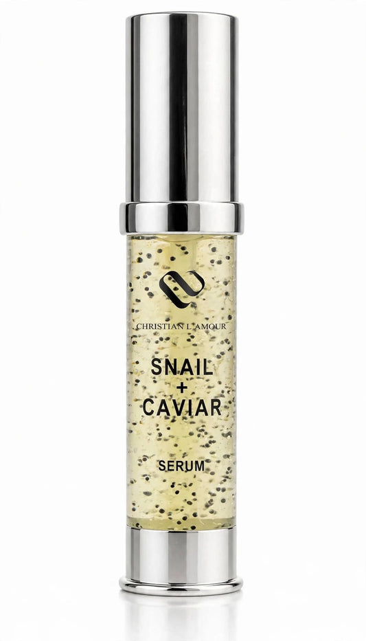 SERUM SNAIL CAVIAR  Christian L'amour. Ορός Προσώπου με Σαλιγκάρι & Μαύρο Χαβιάρι