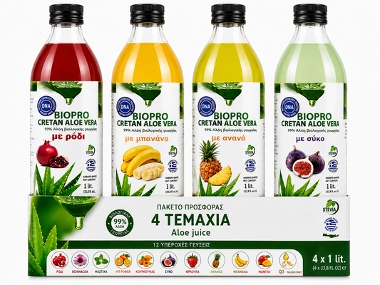4 Cretan Aloe Vera 4ltr