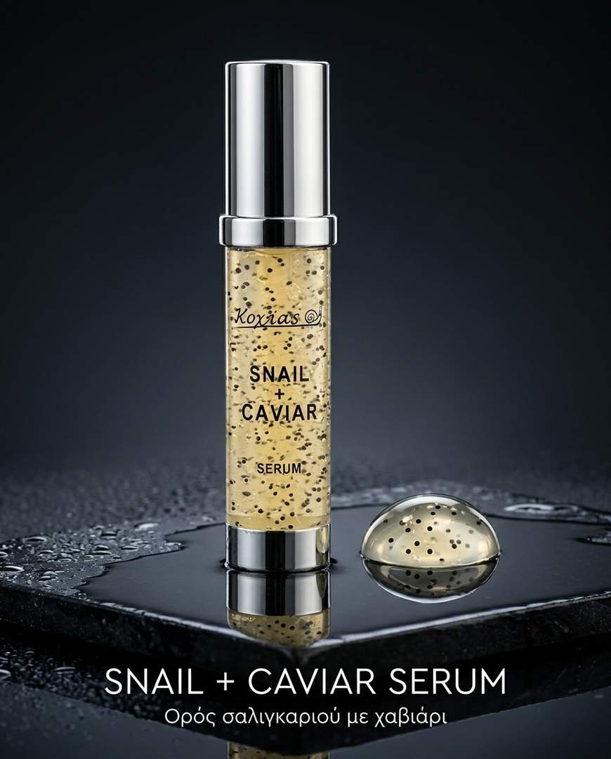 Snail Caviar Serum & Kombucha Retinol Night Cream – Σετ Νυχτερινής Φροντίδας